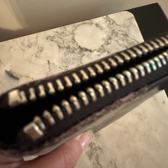 Yohji Yamamoto Black and Snakeskin Embossed Leather  Wallet - Picture 14 of 14